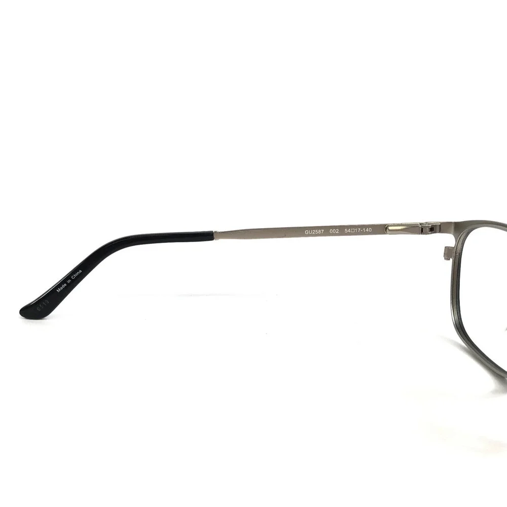 Guess Eyeglasses Frames GU2587 002 Black Silver Cat Eye Full Rim 54-17-140